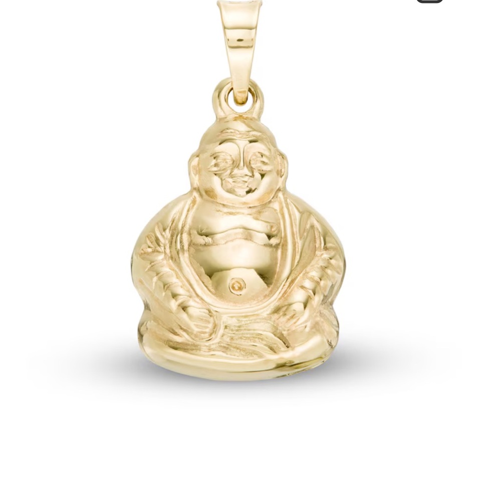 Vintage 10KT Buddha Necklace Charm 💫